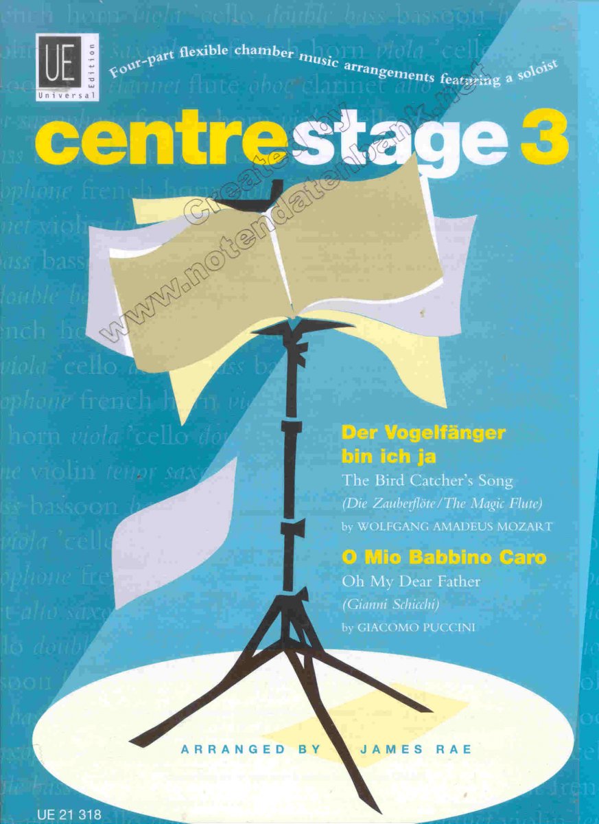 Centrestage #3: Der Vogelfänger bin ich ja / O Mio Babbino Caro - klik hier Centrestage #3: Der Vogelfänger bin ich ja / O Mio Babbino Caro - klik hier