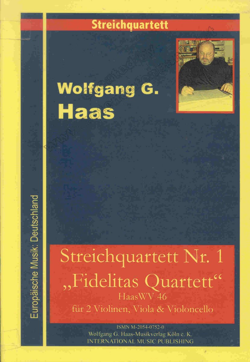 Streichquartett #1 (Fidelitas Quartett) - klik hier Streichquartett #1 (Fidelitas Quartett) - klik hier