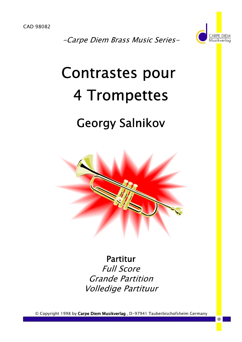 Contrastes pour 4 Trompettes - klik hier