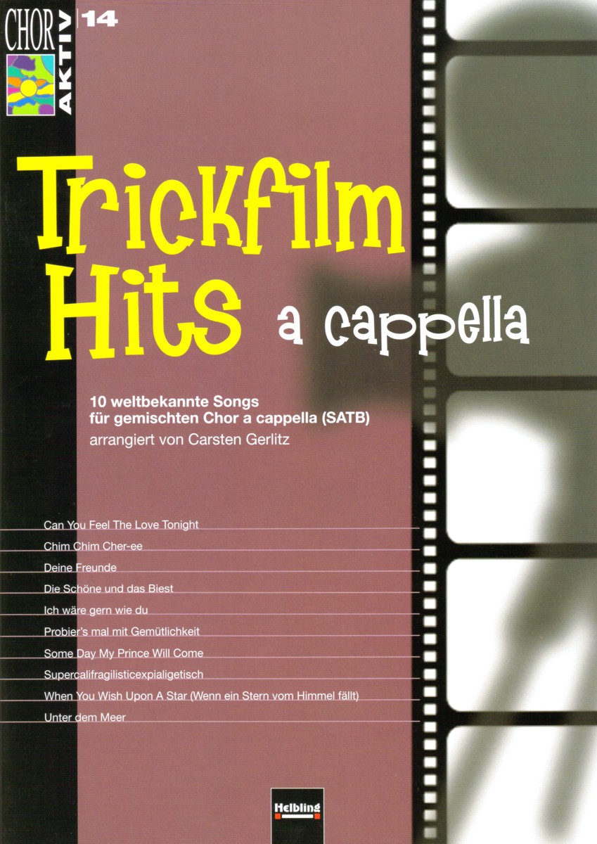 Trickfilm Hits a cappella (10 weltbekannte Disney Songs) - klik hier Trickfilm Hits a cappella (10 weltbekannte Disney Songs) - klik hier