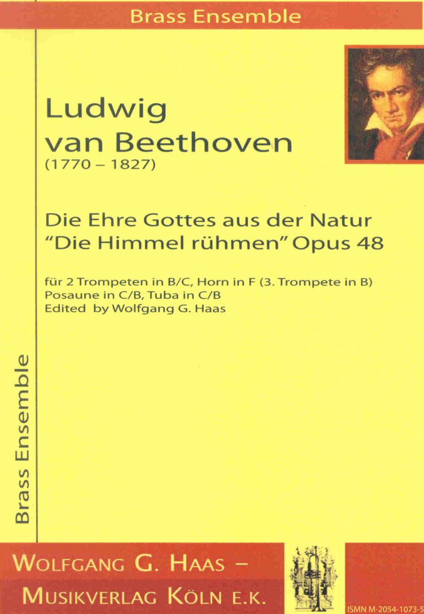 Die Himmel rühmen (aus 'Die Ehre Gottes aus der Natur') - klik hier Die Himmel rühmen (aus 'Die Ehre Gottes aus der Natur') - klik hier