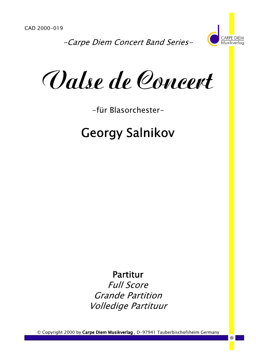 Valse de Concert - klik hier Valse de Concert - klik hier