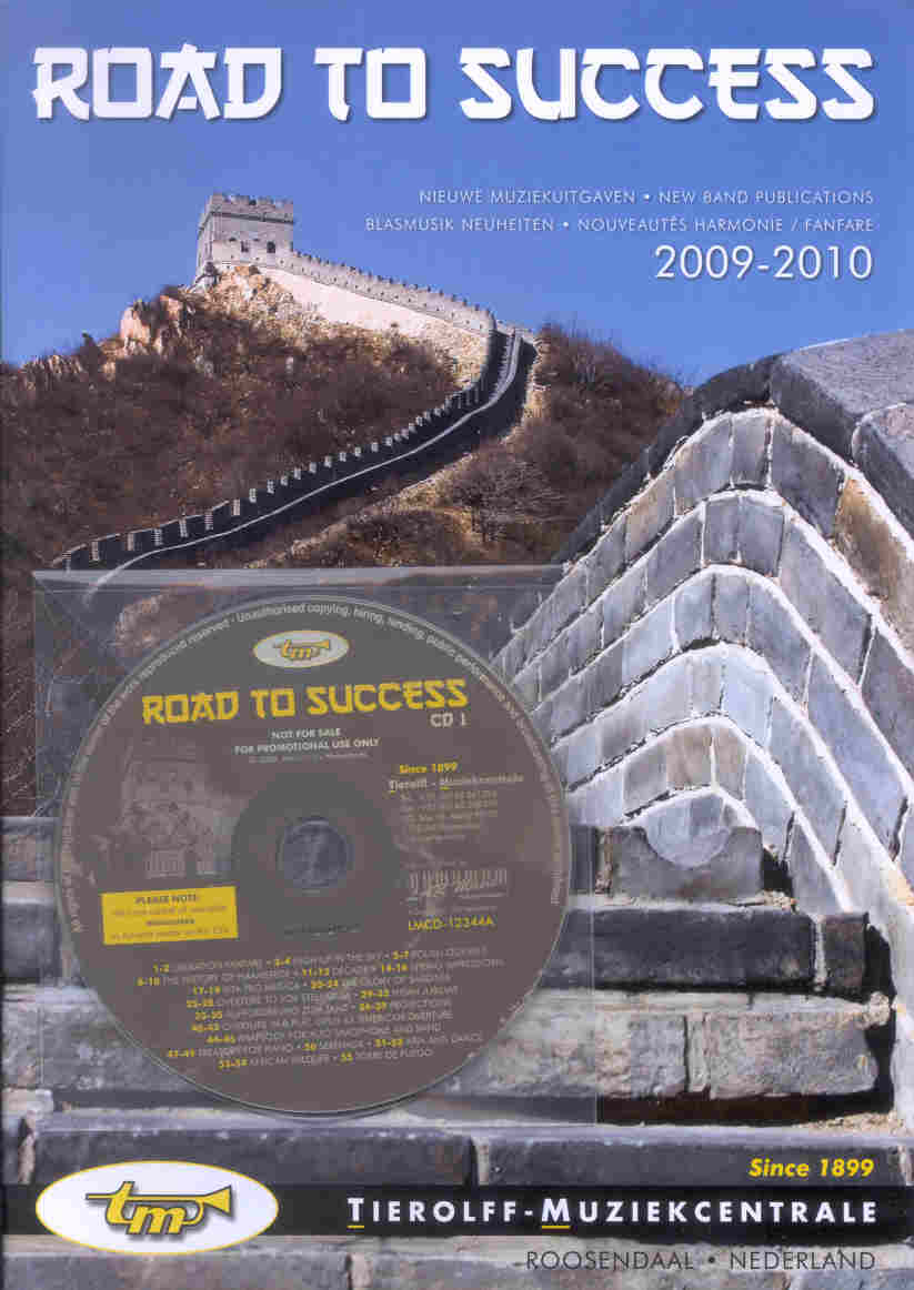 Tierolff 2009-2010: Road to Success - New Band Publications - klik hier