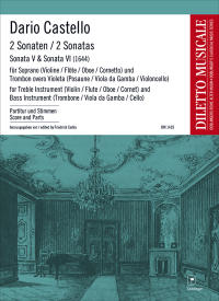 2 Sonaten: Sonata V / Sonata VI (1644) - klik hier