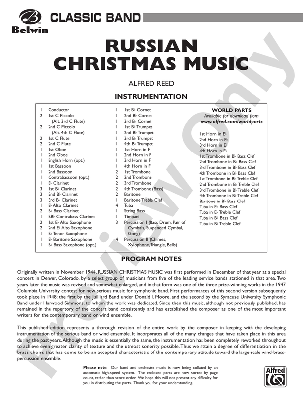 Russian Christmas Music - klik hier