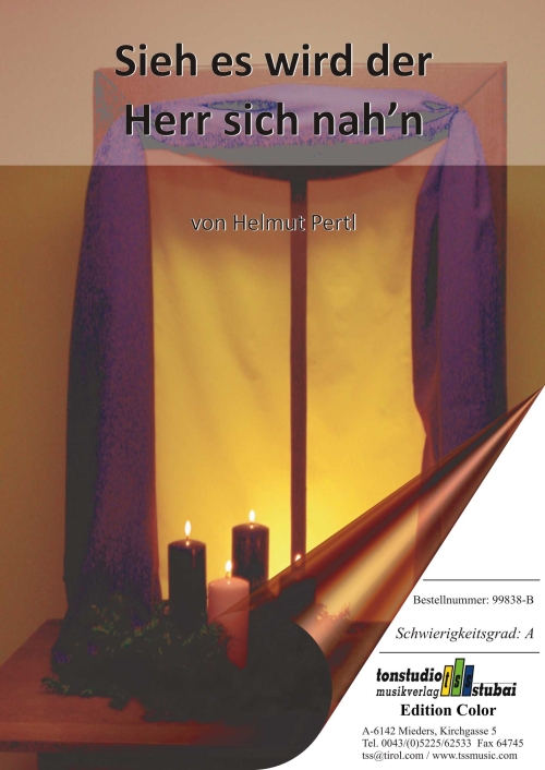Sieh es wird der Herr sich nah'n - klik hier Sieh es wird der Herr sich nah'n - klik hier