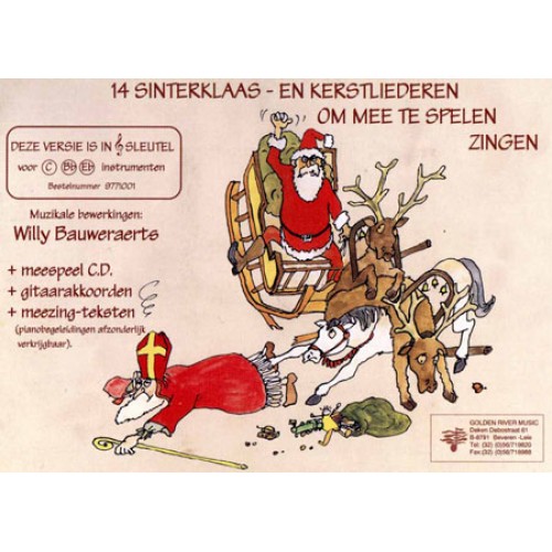 14 Kerst- en Sinterklaasliederen / 14 Christmas and Saint Nicholas songs - klik hier