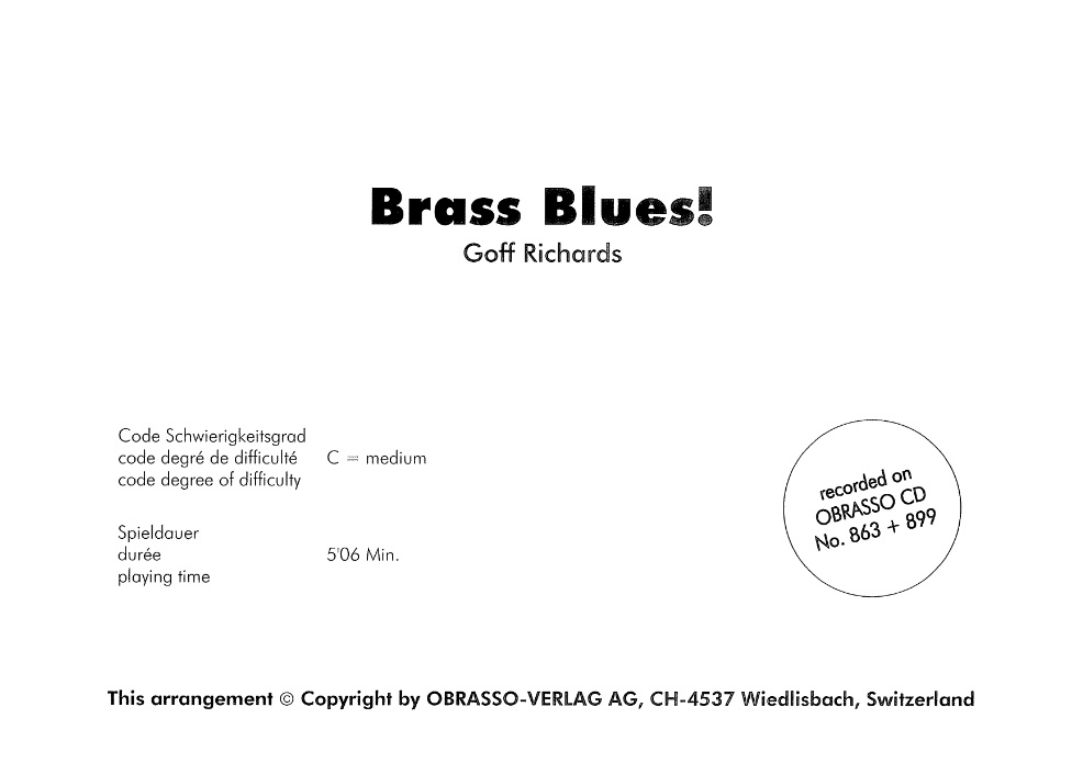 Brass Blues (Brass Band Blues) - klik hier