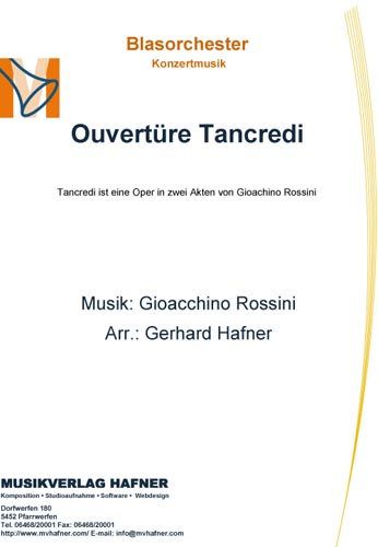 Ouvertüre Tancredi - klik hier Ouvertüre Tancredi - klik hier