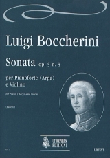 Sonata Op. 5 No. 3 for Piano (Harp) and Violin - klik hier
