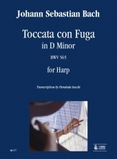 Toccata con Fuga in D minor BWV 565 for Harp - klik hier
