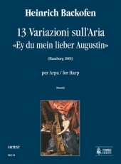 13 Variations on the Air 'Ey du mein lieber Augustin' for Harp - klik hier