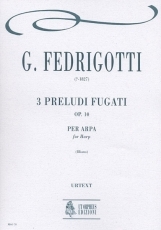 3 Preludi fugati Op. 10 for Harp - klik hier