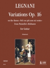 Variations on the theme «Nel cor più non mi sento» from Paisiello's «Molinara» Op. 16 - klik hier Variations on the theme «Nel cor più non mi sento» from Paisiello's «Molinara» Op. 16 - klik hier