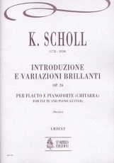 Introduzione e Variazioni Brillanti Op. 20 for Flute and Piano (Guitar) - klik hier