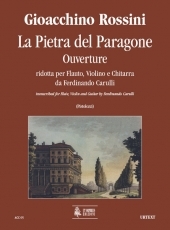La Pietra del Paragone. Ouverture transcribed by Ferdinando Carulli - klik hier La Pietra del Paragone. Ouverture transcribed by Ferdinando Carulli - klik hier