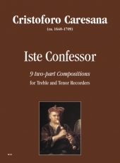 Iste Confessor. 9 two-part Compositions for Treble and Tenor Recorders - klik hier