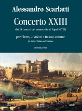 Concerto No.23 from the 24 Concertos in the Naples manuscript (1725) - klik hier