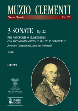 3 Sonatas Op. 22 - klik hier 3 Sonatas Op. 22 - klik hier