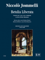 Betulia Liberata. Oratorio for 4 Voices, Choir and Instruments. Text by Pietro Metastasio. Critical Edition - klik hier