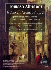 6 Concertos 'a cinque' Op.2, Vol. II: Concerto II in E minor - klik hier