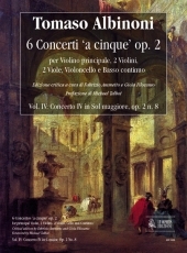 6 Concertos 'a cinque' Op.2, Vol. IV: Concerto IV in G major - klik hier