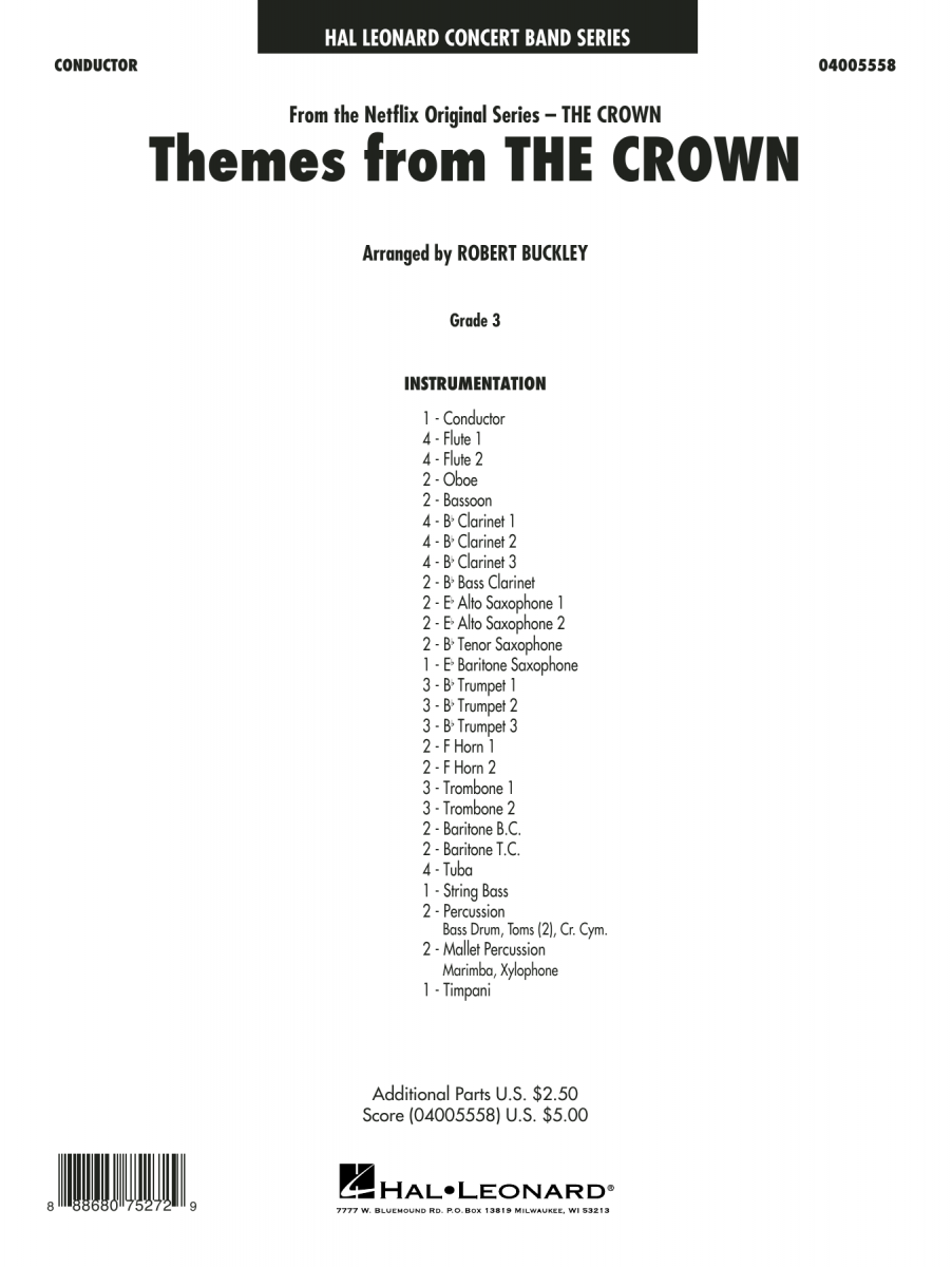 Themes from 'The Crown' - klik hier