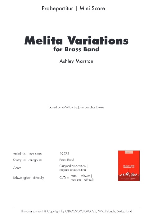 Melita Variations - klik hier