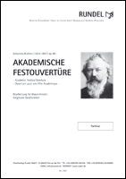 Akademische Festouvertüre (c-Moll) - klik hier Akademische Festouvertüre (c-Moll) - klik hier