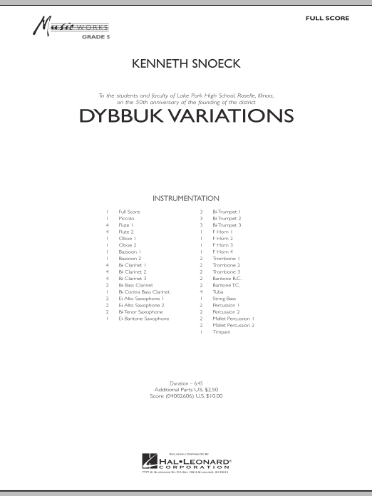 Dybbuk Variations - klik hier