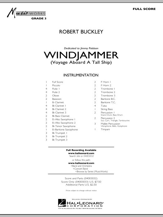 Windjammer (Voyage Aboard a Tall Ship) - klik hier