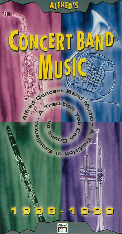 Alfred 1998-1999 Concert Band Music - klik hier Alfred 1998-1999 Concert Band Music - klik hier