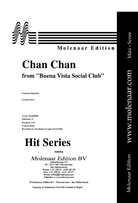 Chan Chan (from "Buena Vista Social Club") - klik hier
