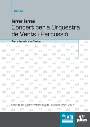 Concert per a Orquestra de Vents i Percussi - klik hier