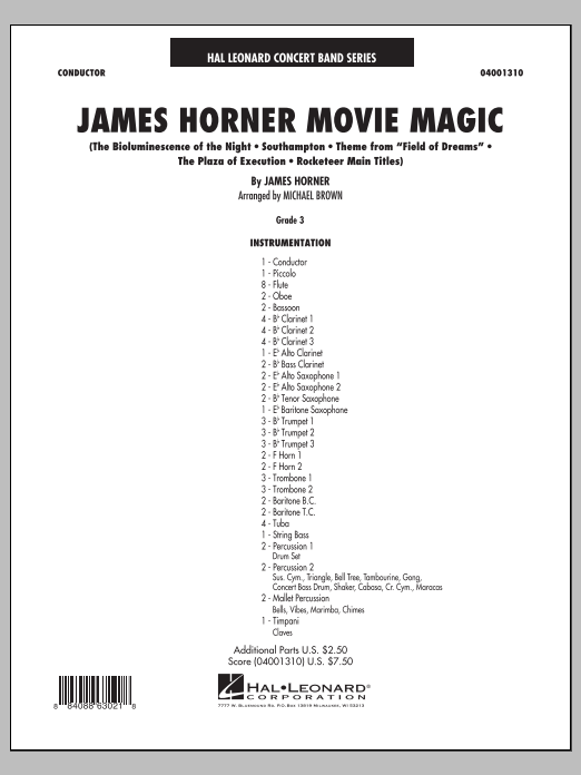 James Horner Movie Magic - klik hier