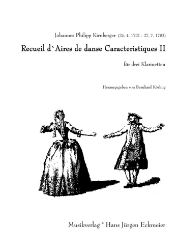 Recueil d'Airs de danse Caracteristique II - klik hier