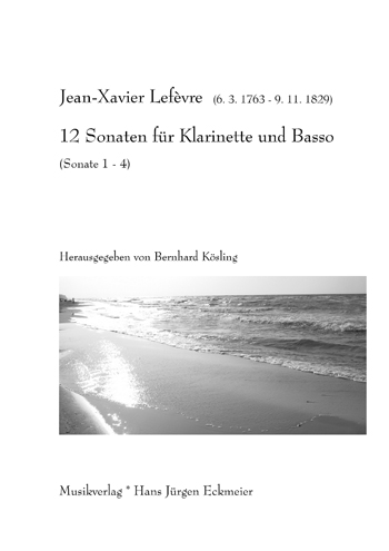 12 Sonaten für Klarinette und Basso 1-4 - klik hier 12 Sonaten für Klarinette und Basso 1-4 - klik hier