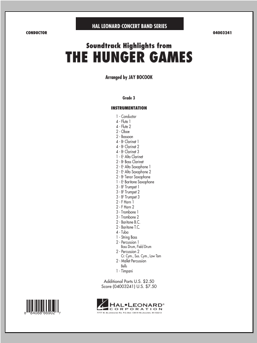 Hunger Games, The - Soundtrack Highlights - klik hier
