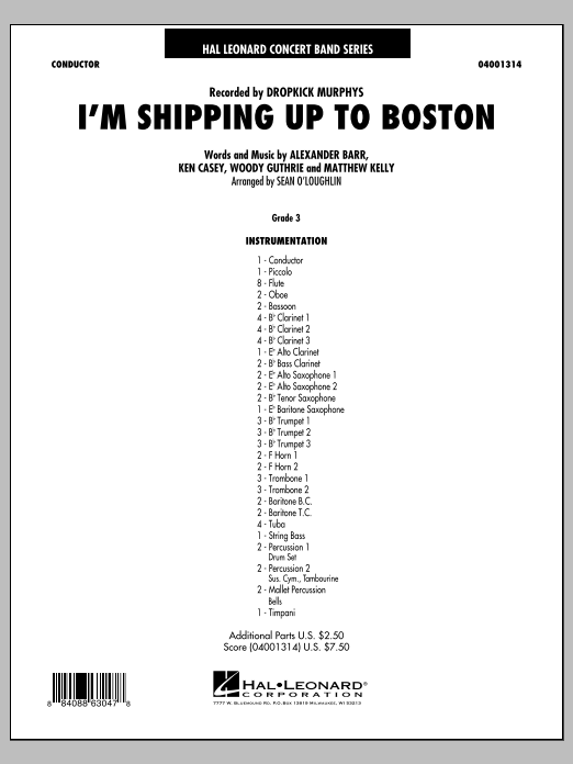 I'm Shipping Up to Boston - klik hier