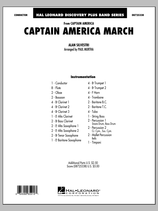 Captain America March - klik hier