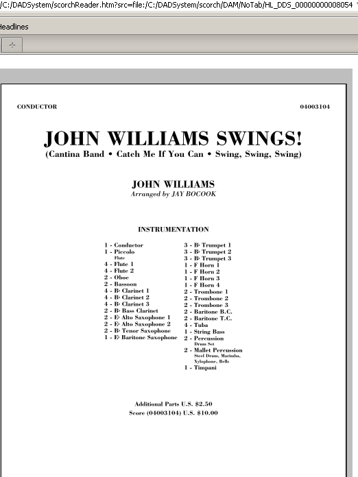 John Williams Swings! - klik hier
