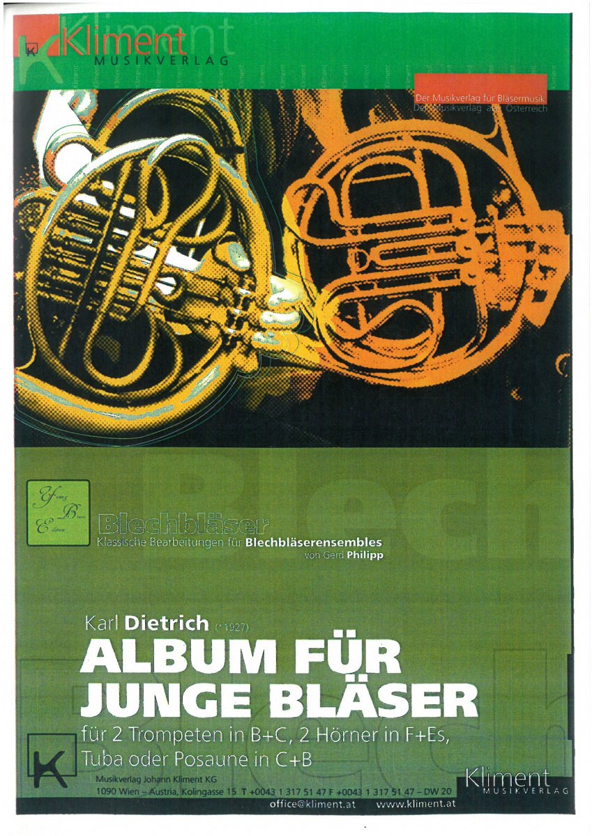 Album fr junge Blser - klik hier