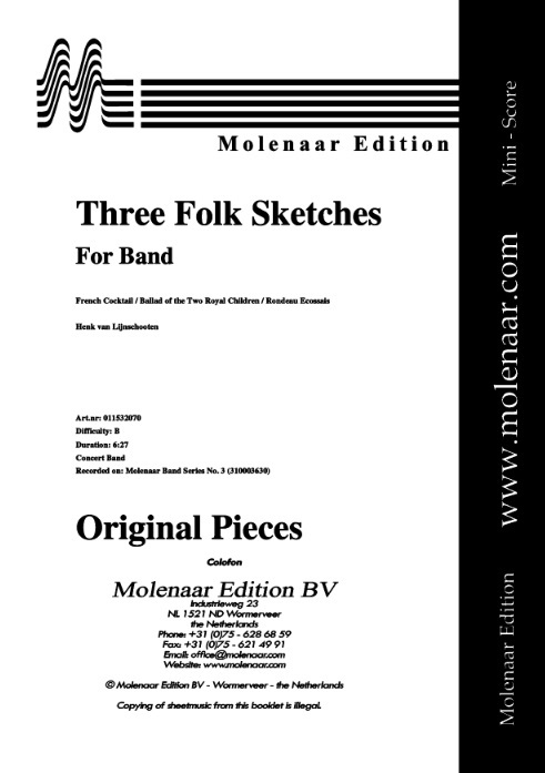3 Folk Sketches - klik hier