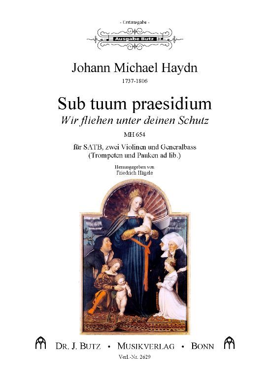 Sub tuum praesidium - Wir fliehen unter deinen Schutz - klik hier