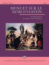 Menuet sur le nom d'Haydn - klik hier