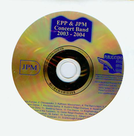 JPM 2003-2004 Concert Band - klik hier