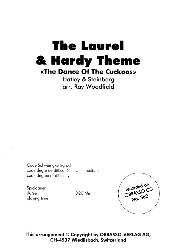 Laurel and Hardy Theme (The Dance of the Cuckoos) (&) - klik hier