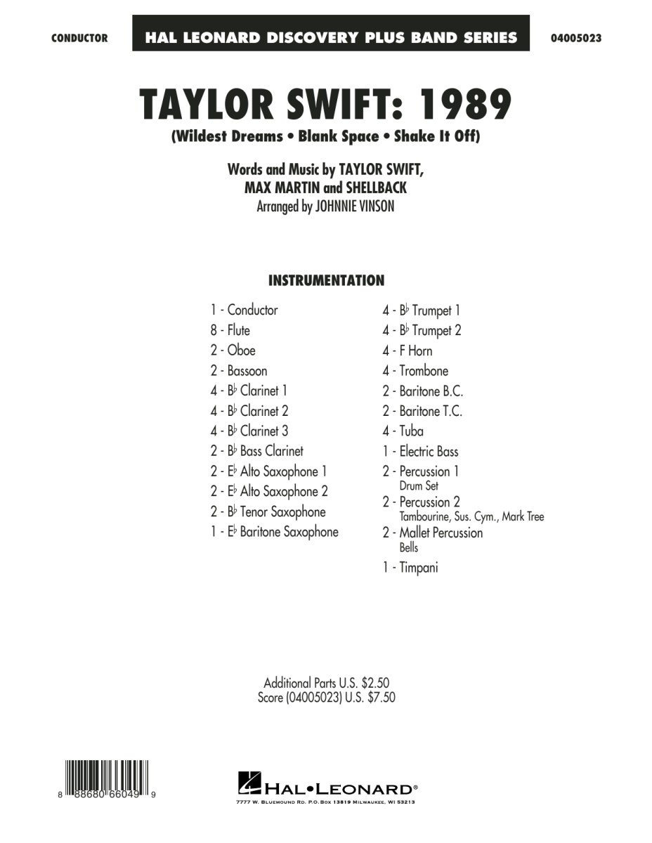 Taylor Swift: 1989 - klik hier