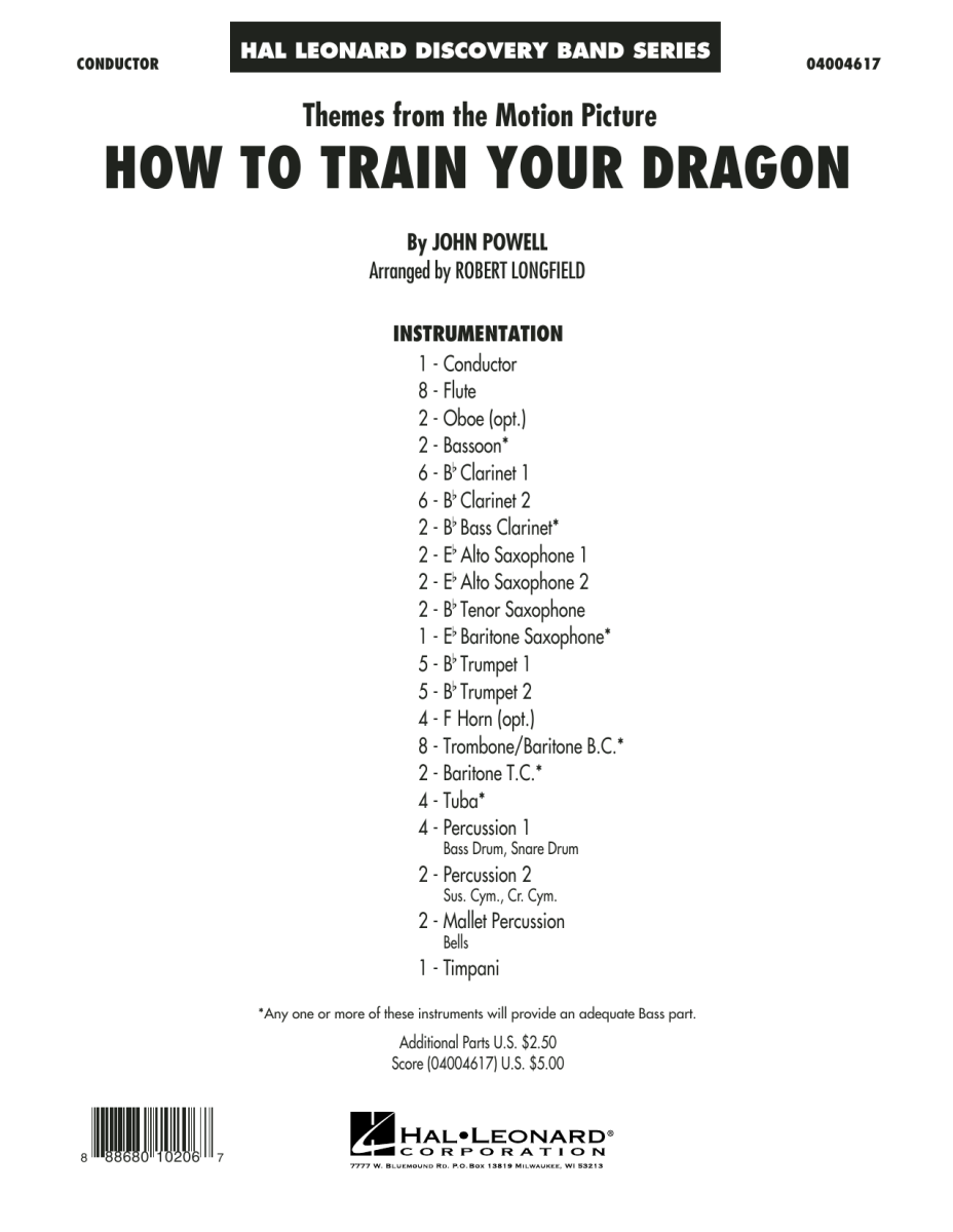 Themes from 'How To Train Your Dragon' - klik hier