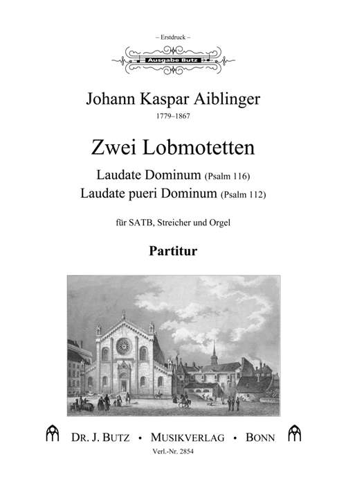 2 Lobmotetten (Laudate Dominum; Laudate pueri Dominum) - klik hier 2 Lobmotetten (Laudate Dominum; Laudate pueri Dominum) - klik hier